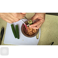 #麦子厨房#小红锅出品：宝宝午餐秋葵包肉的做法图解6