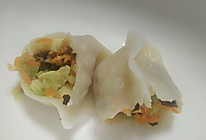 素馅饺子（西葫胡萝卜木耳鸡蛋）的做法