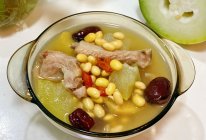 冬瓜排骨黄豆汤的做法