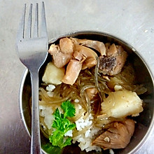 鸡汤土豆炖粉条