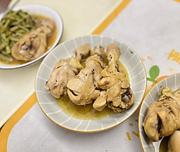 电饭锅版盐焗鸡腿的做法