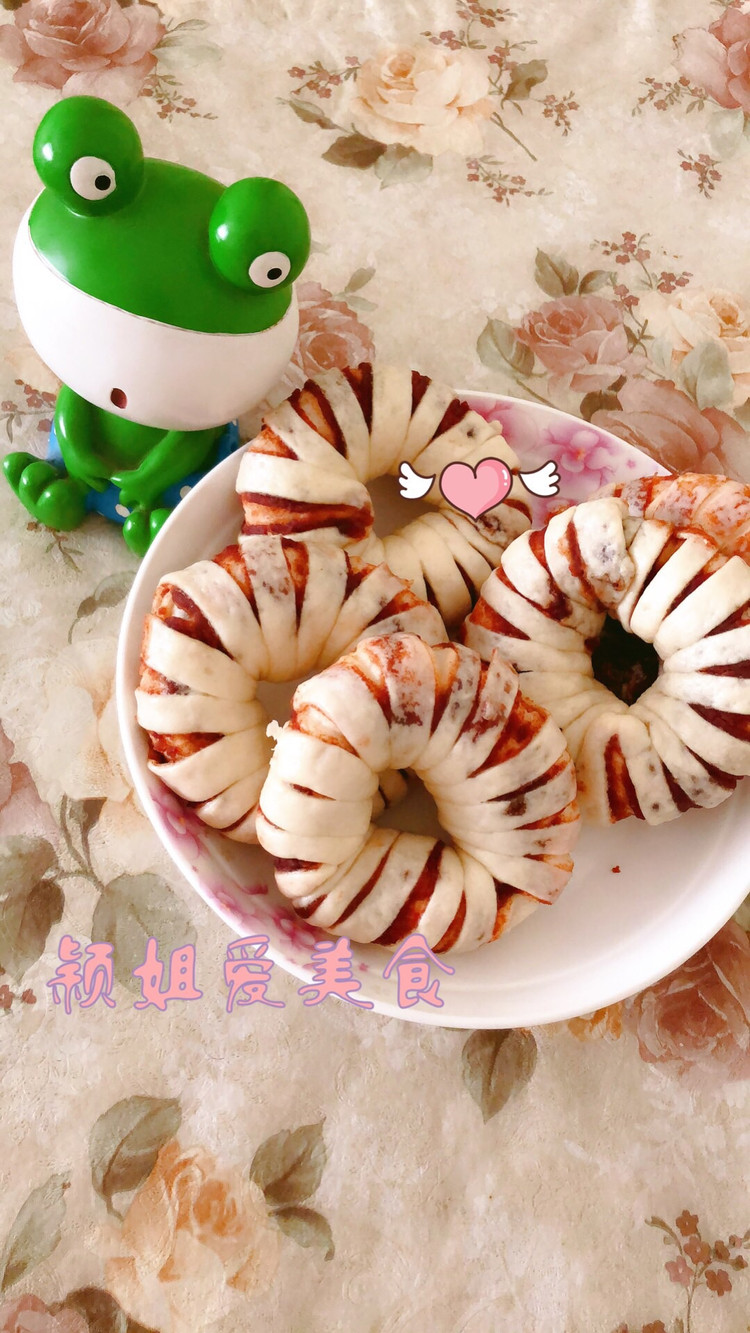 红豆卷馍的做法