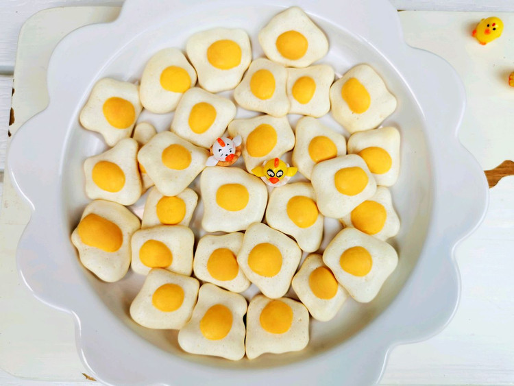 宝宝解馋小零食荷包蛋溶豆的做法