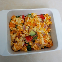 焗咸蛋黄蟹味培根#在“家”打造ins风美食#的做法图解10