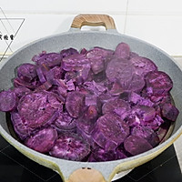 拉丝紫薯仙豆糕#网红美食我来做#的做法图解1