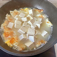 白菜豆腐鸡蛋汤的做法图解6