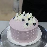 蓝莓雪芭之心日式蛋糕的做法图解24