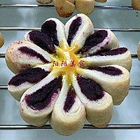 幸福像花儿一样——紫薯菊花酥的做法图解9