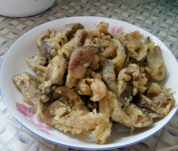 干炸鲜蘑的做法