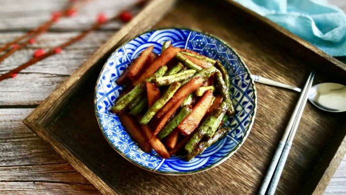 酱烧刀豆土豆条