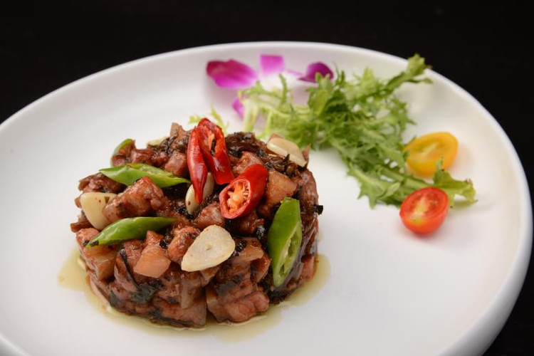 《高阶菜谱》肉丁外婆菜的做法