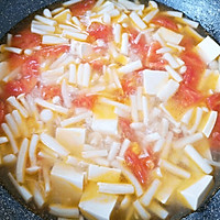 #一学就会快手菜#海鲜菇豆腐汤的做法图解9