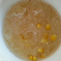 银耳玉米甜汤的做法图解4