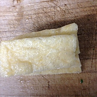 新鮮的小白菜油豆皮味噌湯的做法图解3
