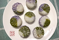 彩色冰皮月饼的做法