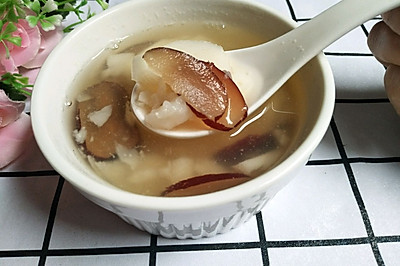 淮山马蹄红枣甜汤