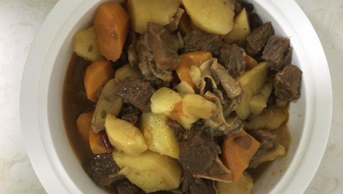 土豆烧牛肉