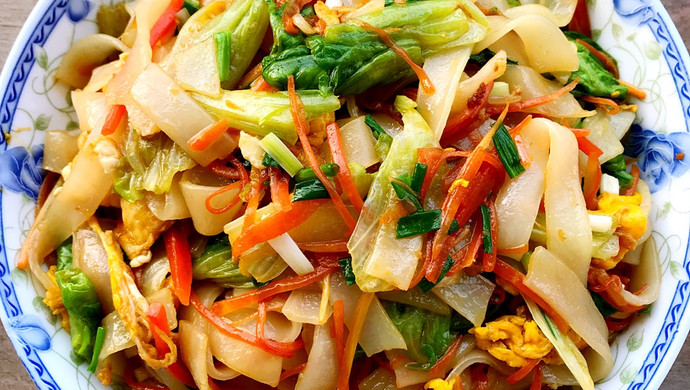简单版炒河粉