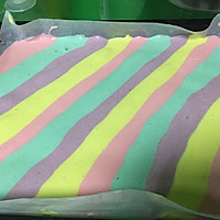 彩虹蛋糕卷#颜色控#的做法图解7