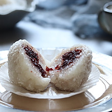 椰浆蔓越莓糯米糕，超越传统美味