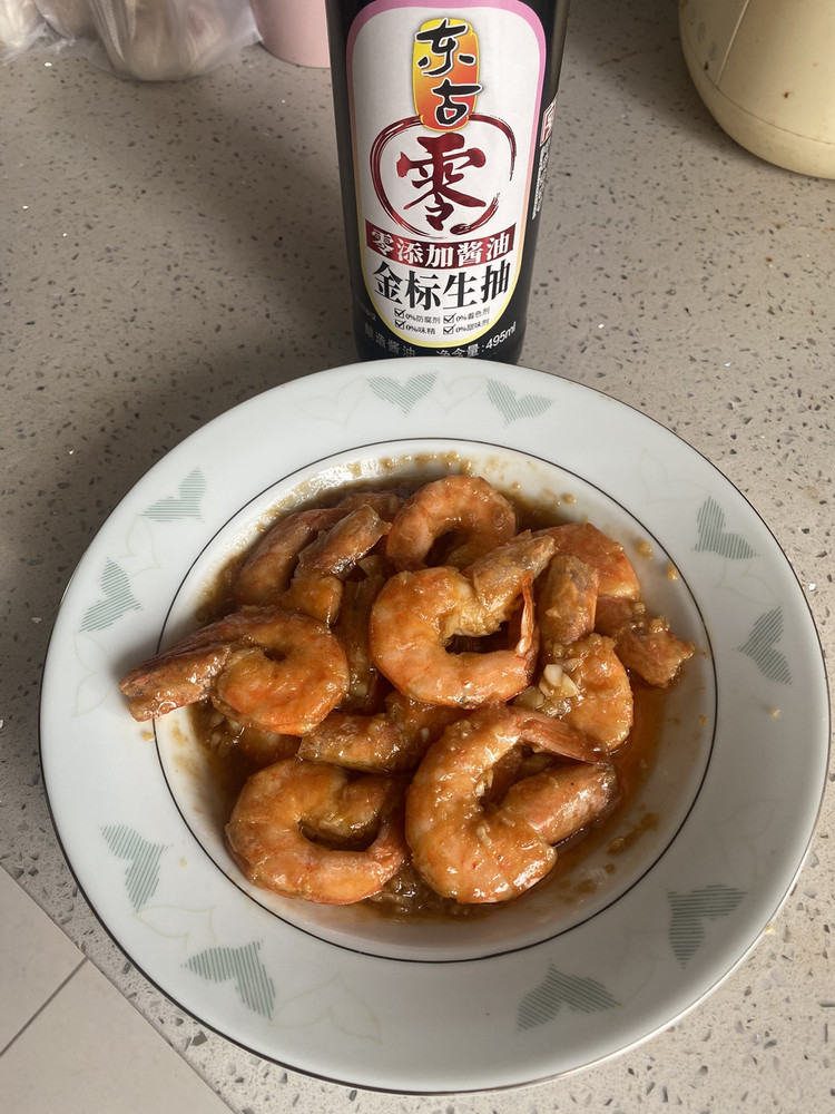 蒜蓉虾的做法