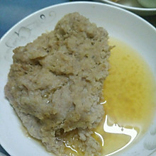 下火又好吃的蒸肉饼@马蹄瘦肉饼