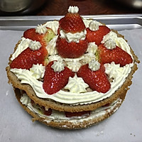 宝贝百天 草莓可可奶油蛋糕的做法图解1