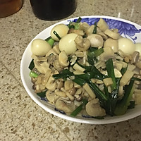 炒菌菇的做法图解3