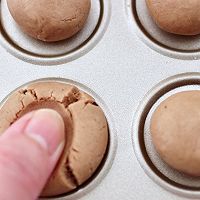 #中秋团圆食味#巧克力玛格丽特饼干的做法图解12