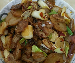 米豆腐回锅肉的做法