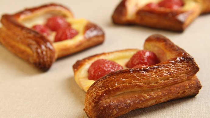 草莓丹麦详细制作方法