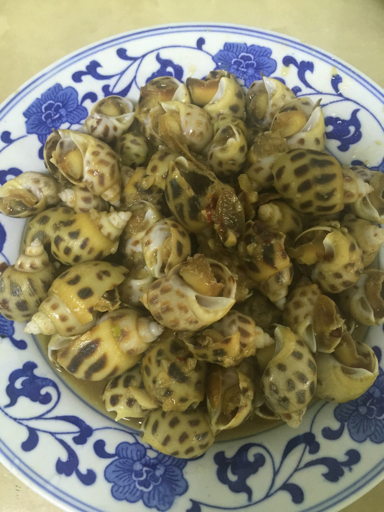 蒜香花螺的做法