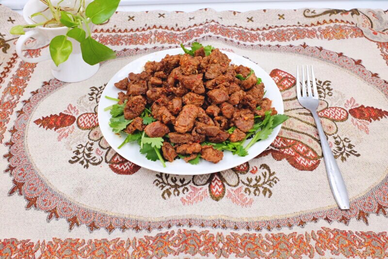 孜然羊肉的做法图解11