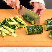 开胃腌黄瓜的做法图解3