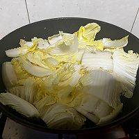 蟹柳白菜汤的做法图解4