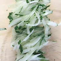 热汤咸口冷面的做法图解2