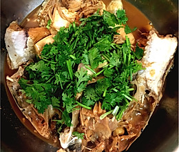 红烧鱼头豆腐的做法