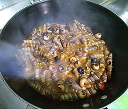 炒海螺的做法