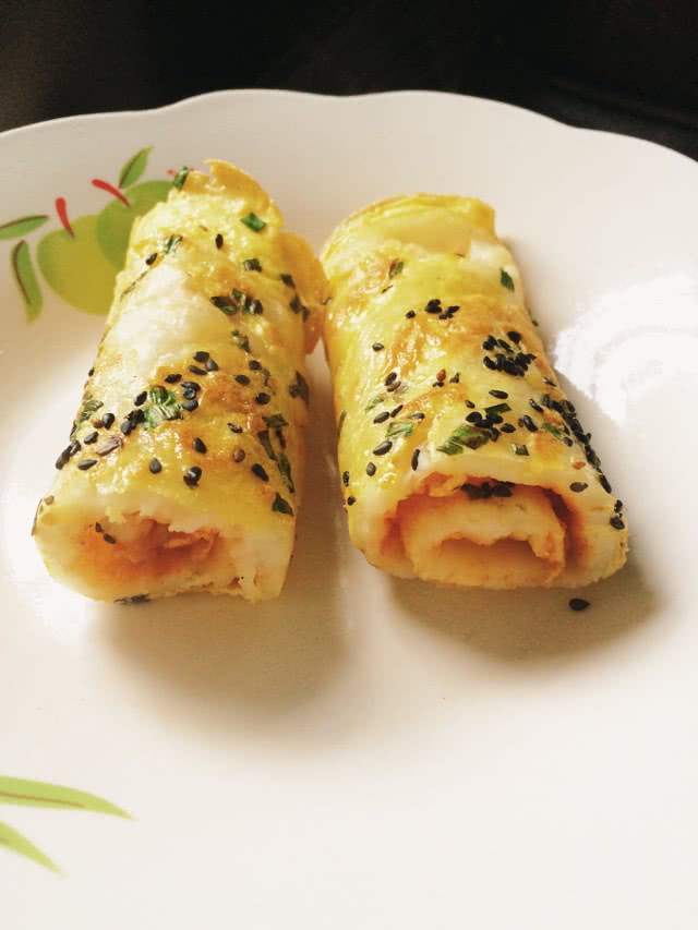 葱香鸡蛋软饼