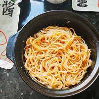 #秋日品蟹 邂逅好味道#一吃忘不了蟹黄拌面的做法图解9