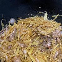 土豆丝炒肉的做法图解8
