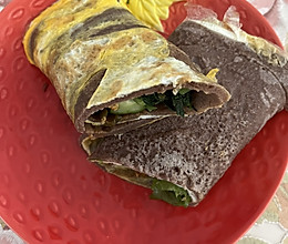 超级减脂的黑麦卷饼的做法