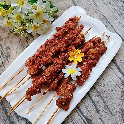 孜然烤羊肉串