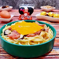 #元宵节美食大赏#奶油培根香菇意面的做法图解13