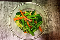 10分钟美食系列~芦笋花菜的做法