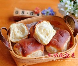 空气炸锅版牛奶面包卷的做法