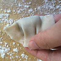香菇油菜猪肉饺子的做法图解3