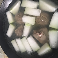 骨头汤煮冬瓜肉圆子的做法图解4