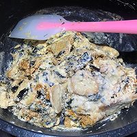 咸蛋黄肉松海苔雪花酥的做法图解3