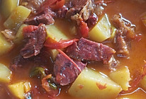 番茄土豆炖牛肉的做法